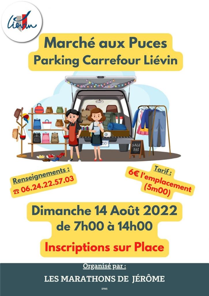 Marché Aux Puces Parking Carrefour Liévin 2022